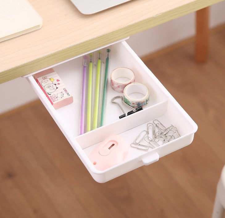 (š“Hot Sale-49% OFF)Under Desk Storage Drawer