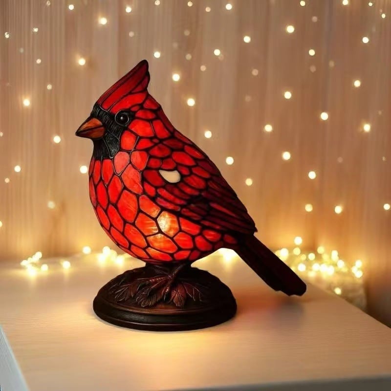 Christmas Cardinal Bird Decorative Light--The second item is half price.