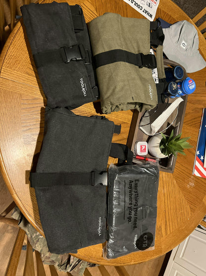 For Overlanders, Travelers, Campers, And Anyone Who Are...  In Need Of A Better Tool Storage Solution  New and Improved Design  Five Spacious Pockets For Smart Organization  Made to Last Material and Rust Proof Zippers  Over 50,000 Happy Customers