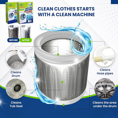 Cross-border washing machine tank cleaner washing machine effervescent sheet decontamination and descaling automatic effervescent cleaner
