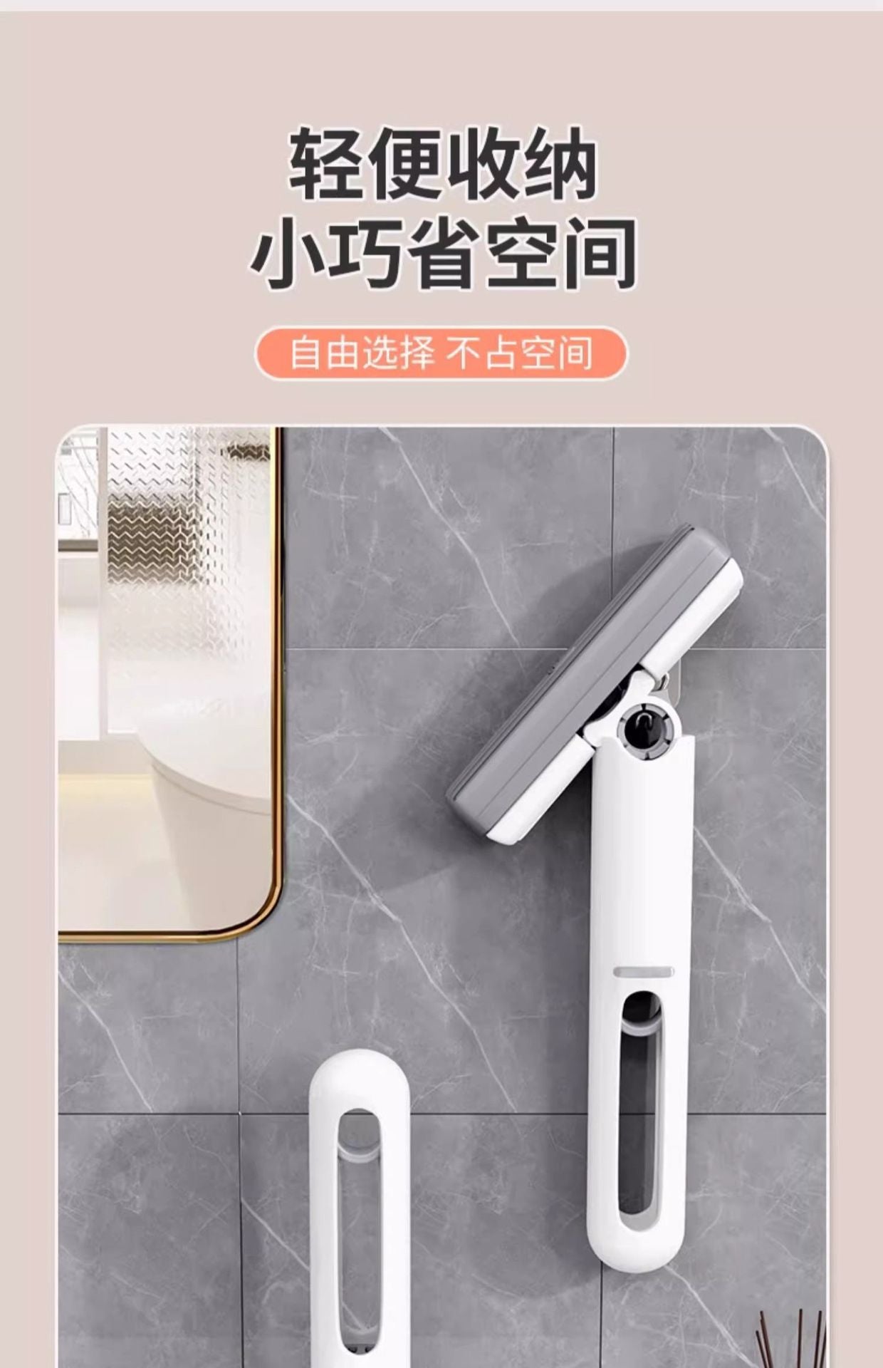 Multi-functional mini mop sponge absorbent household desktop handheld hand-washed bathroom lazy table wiping artifact