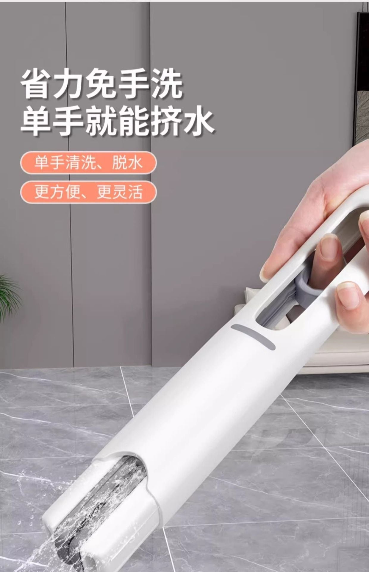 Multi-functional mini mop sponge absorbent household desktop handheld hand-washed bathroom lazy table wiping artifact