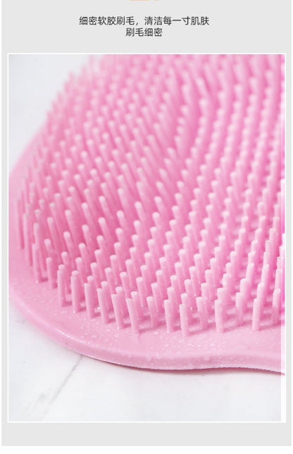 Bath back rubbing artifact, back silicone anti-slip mat, foot rubbing pad, silicone foot rubbing artifact, bathroom foot massage mat