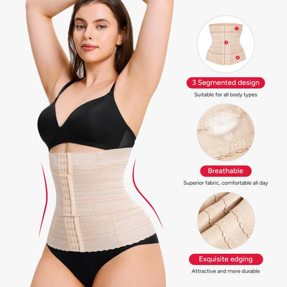 Nebility Women's Waist Trainer - Adjustable Tummy Control Shapewear, High Elastic Abdominal Binder, Comfortable and Versatile Women's Clothing, Black Friday Special Offer, Simple and Slimming Design