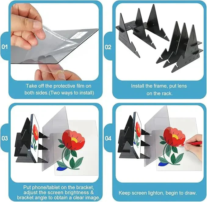 Optical Drawing Pad – Fun Way to Learn & Enjoy Drawing Anywhere