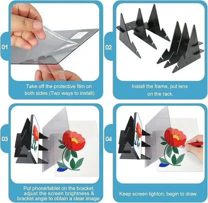 Optical Drawing Pad – Fun Way to Learn & Enjoy Drawing Anywhere