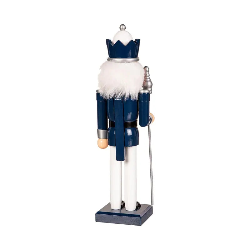 Evergreen 12" Wooden Nutcracker Statue with NFLTeam Logo