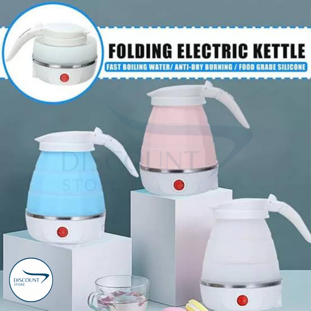Multifunctional Portable Foldable Electric Kettle - (Imported)