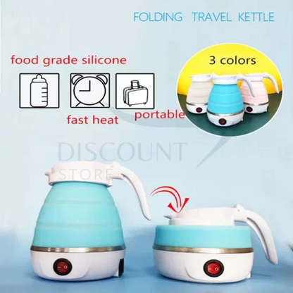 Multifunctional Portable Foldable Electric Kettle - (Imported)