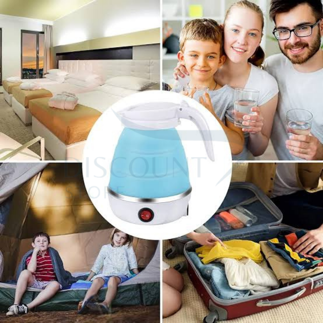 Multifunctional Portable Foldable Electric Kettle - (Imported)