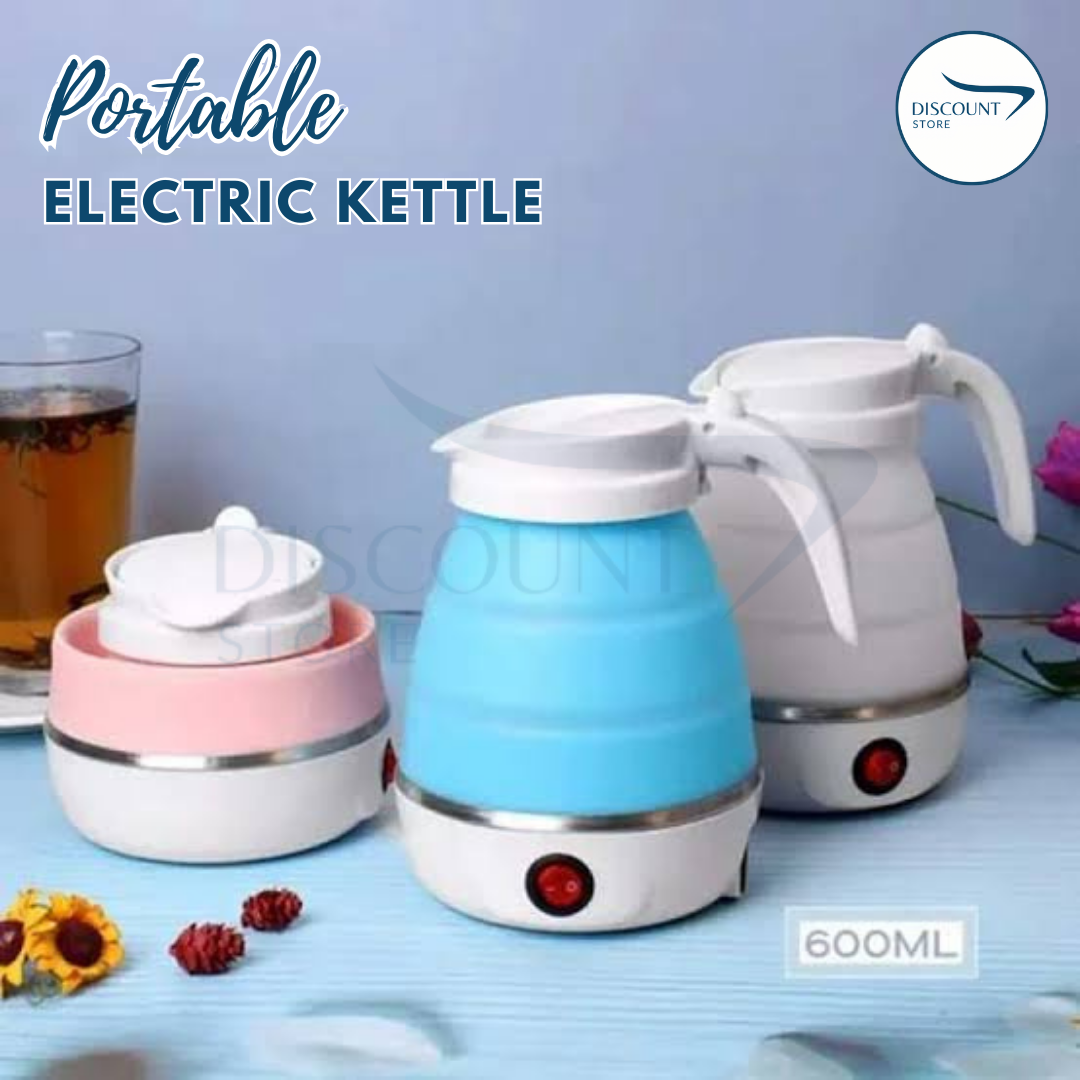 Multifunctional Portable Foldable Electric Kettle - (Imported)