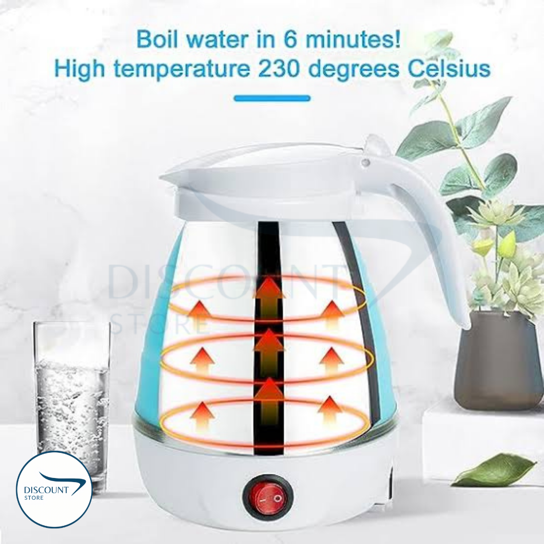 Multifunctional Portable Foldable Electric Kettle - (Imported)