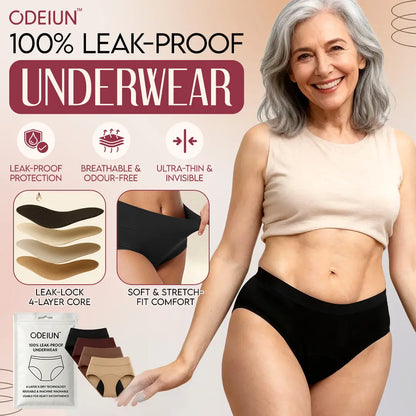 🍀Early Christmas Deal: 70% Off |ODEIUN™  100% Leak-Proof Underwear
