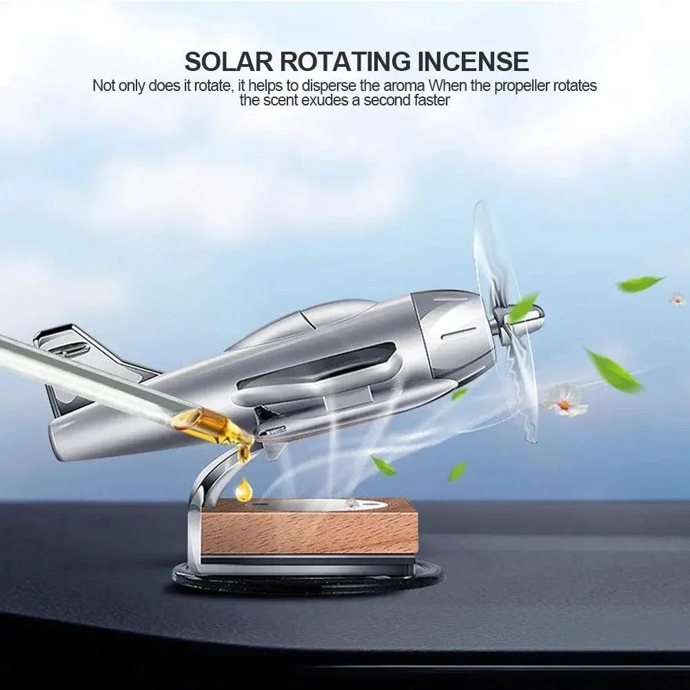 Car Air Freshener Solar Aircraft